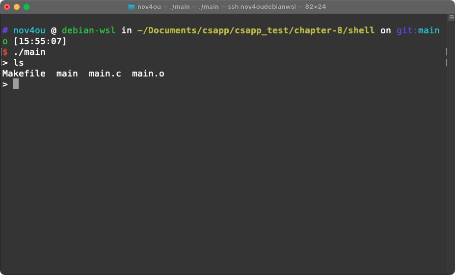 Write a Simple UNIX Shell Using C | Nov4ou's Blog